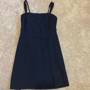 abercrombie mini linen dress